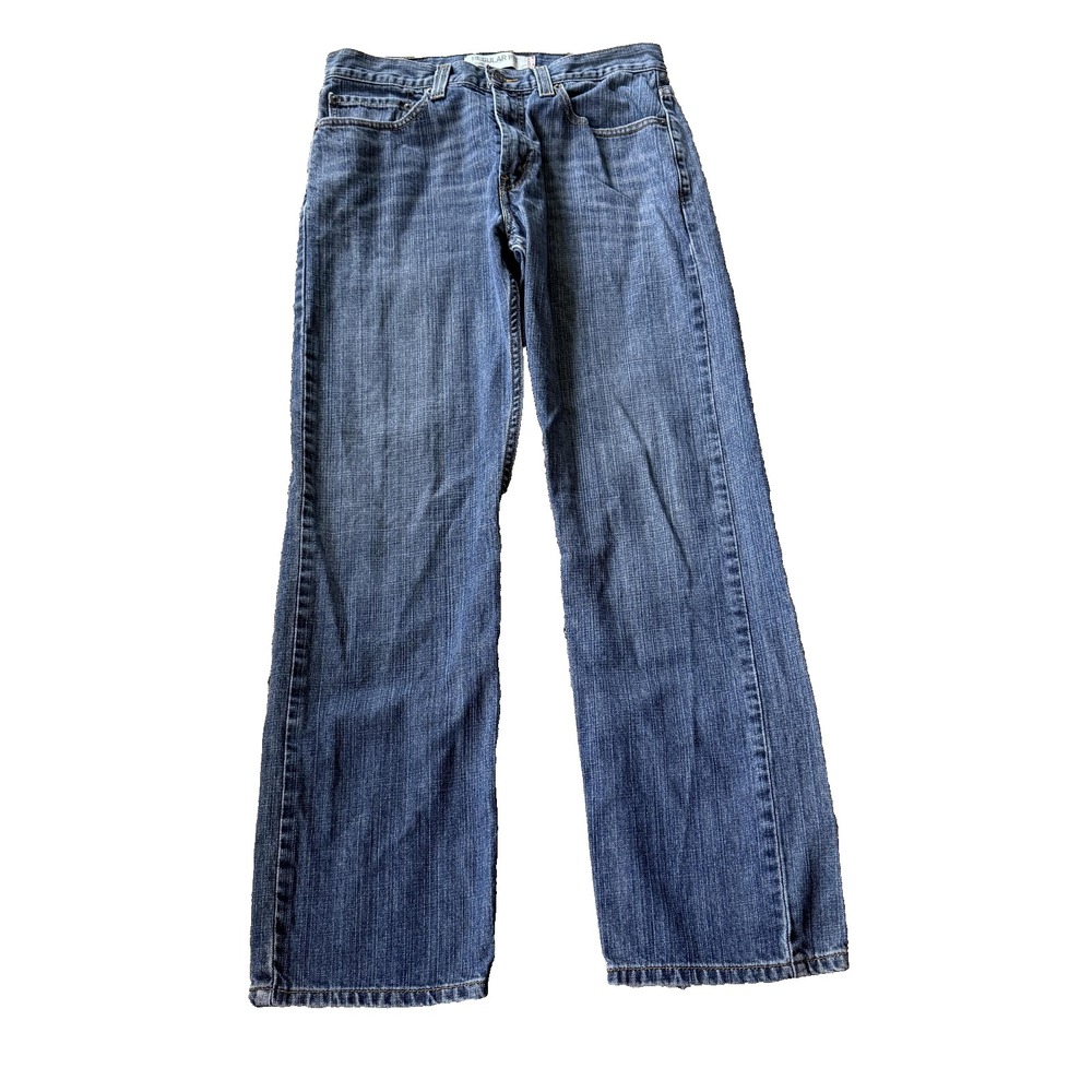 Levi's 505 Jeans Regular Fit Men's 32x32 Blue Straight Leg 100% Cotton Classic